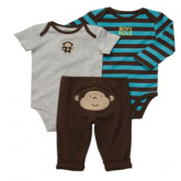 Conjunto 3 peças Carters