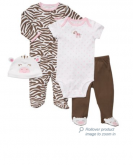 Conjunto 4 peças Carters